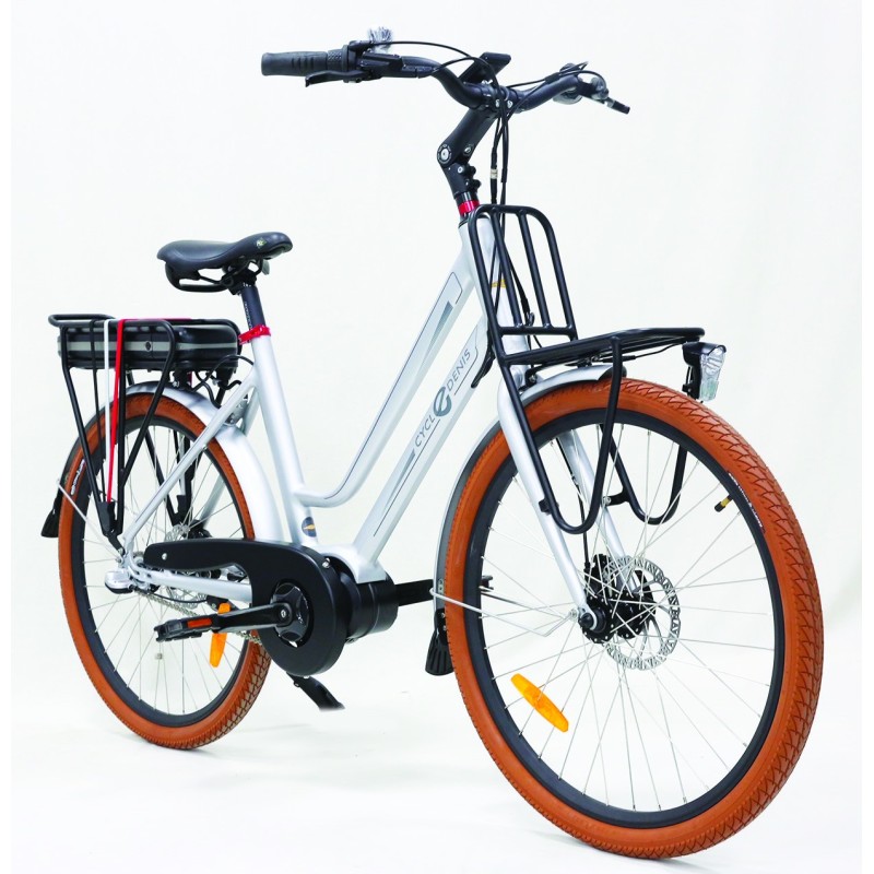 sunrider85 vélo à assistance électrique cycle denis trager 26 gris