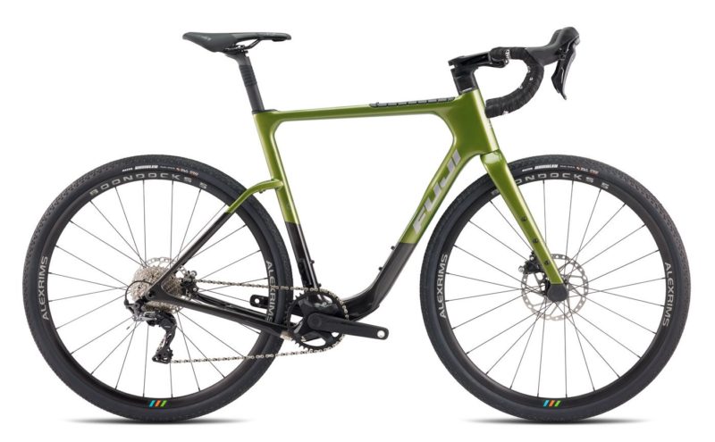 sunrider85 vélo Musculaire gravel fuji jari carbon 1.3 perle vert olive 48 cm 50 cm 53 cm 56 cm 59 cm