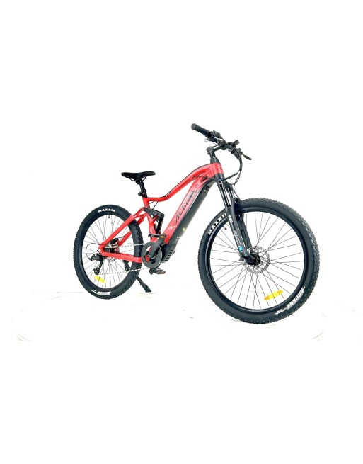 sunrider85 vélo à assistance électrique cycle denis acer 2 suspendu rouge et bleu