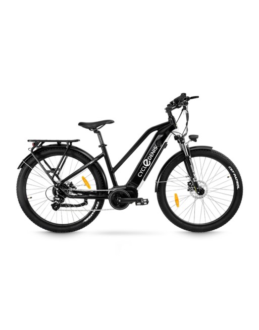 sunrider85 vélo à assitance électrique cycle denis rider eqp jaune et noir
