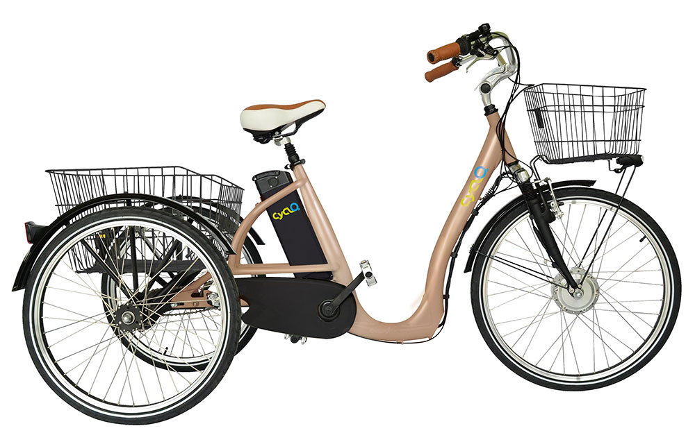 sunrider85.fr sunrider85 sunrider Tricycle à assistance électrique Cyclo2 Comfort 26 " couleur Sables