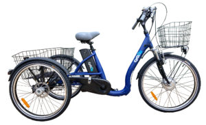 sunrider85.fr sunrider85 sunrider Vélo à assistance électrique Cyclo2 Comfort 26" + couleur bleu foncé