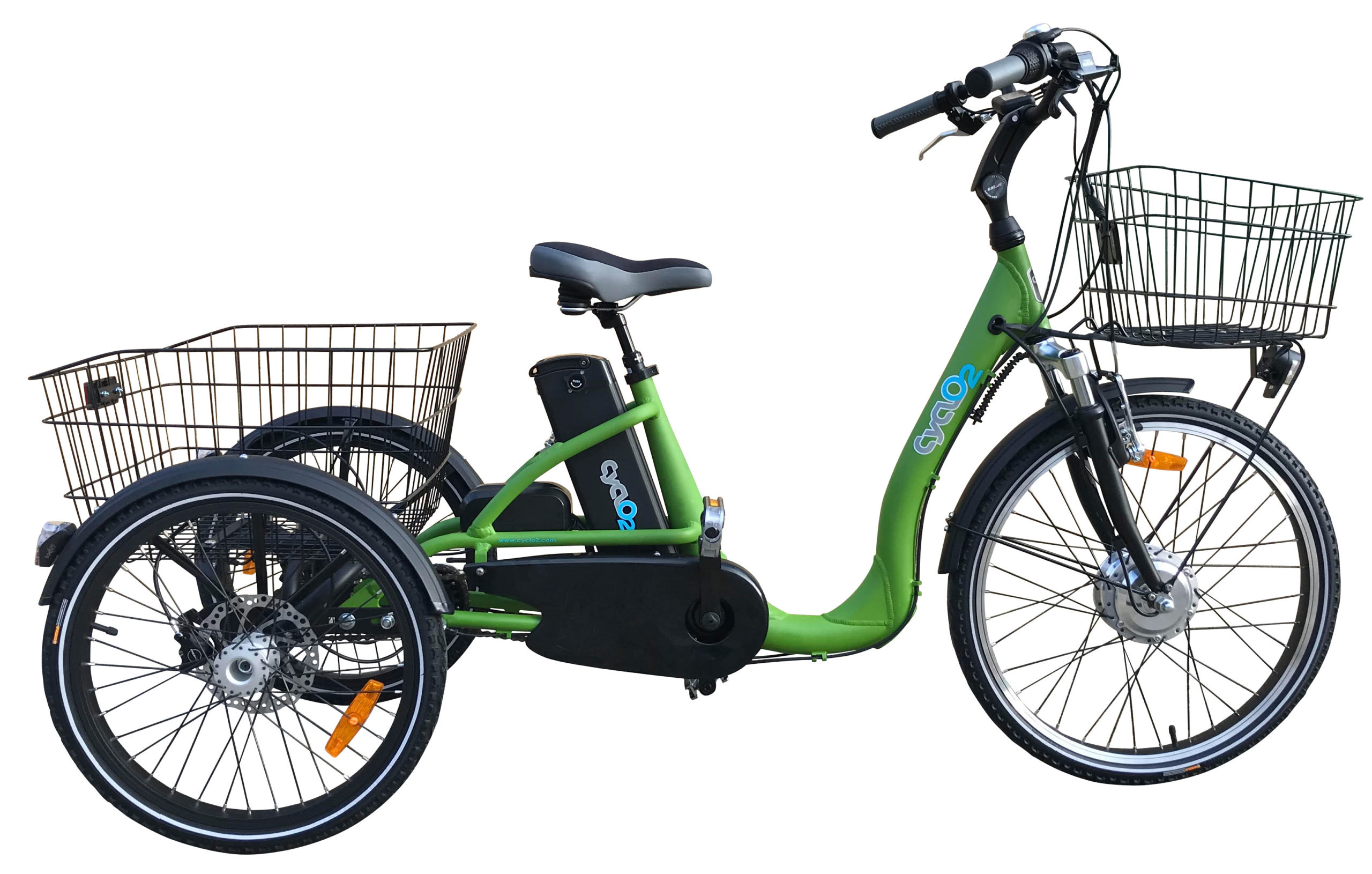 sunrider85. sunrider85 sunrider Tricycle à assistance électrique Cyclo2 Comfort 24+ vert clair